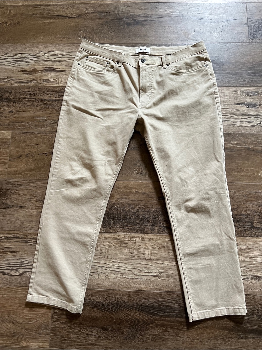 Joseph Abboud Men's Khaki Chinos in Light Tan